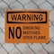 Signmission No Smoking Matches or Open Flame OSHA Warning Sign, Plastic, 10in W x 7in L, 2PK OS-2PACK-WS-P-710-L-19696 - alternate 6